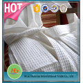 Waffle Weave Robe Kimono Hotel Spa blanco albornoz